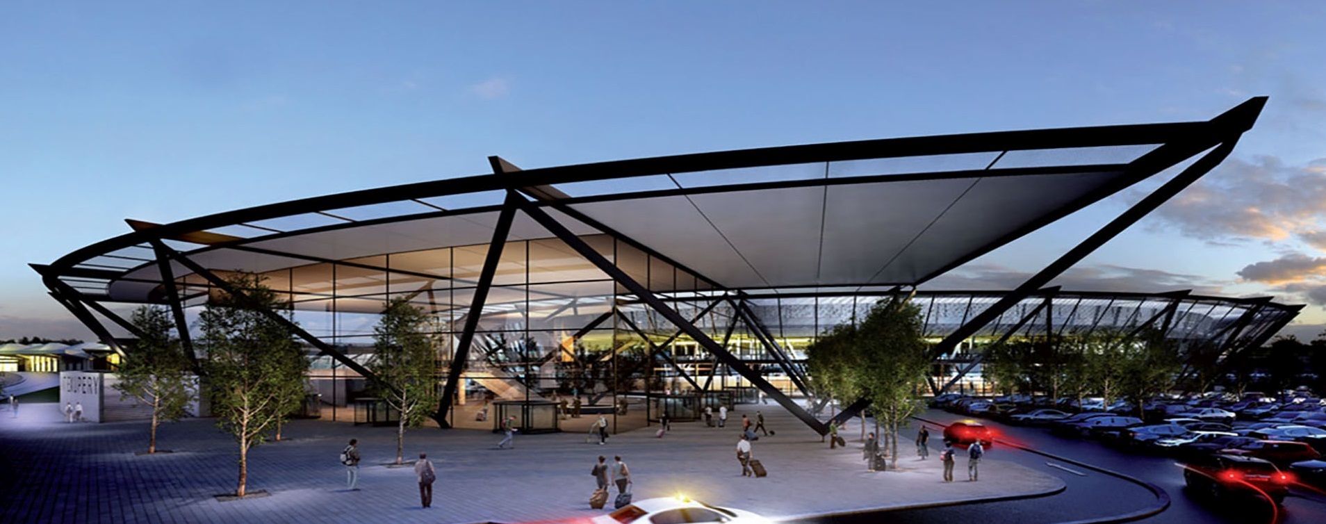 Terminal 1 Aéroport de Lyon St Exupéry WSP