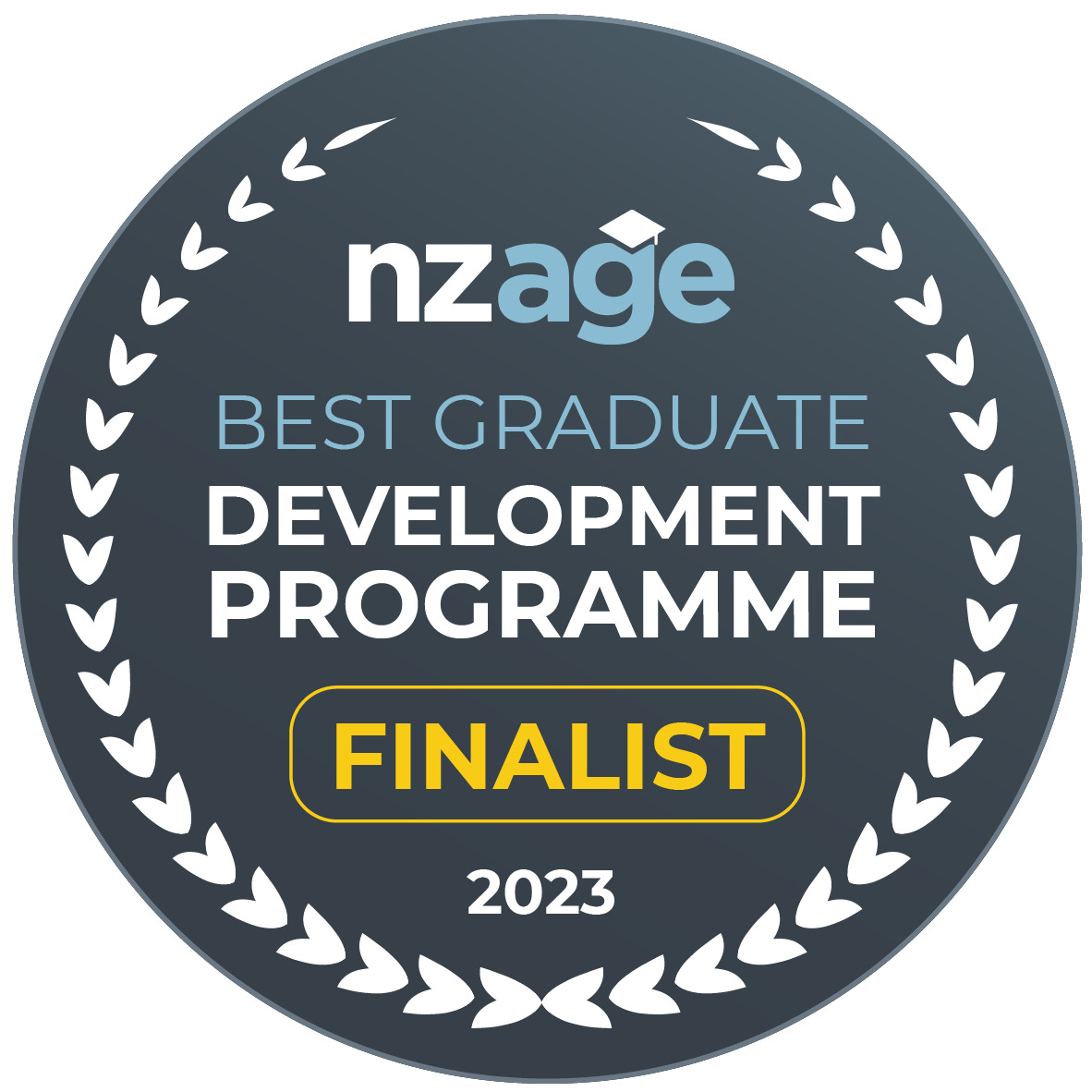 NZAGE Best Graduate Development Programme Finalist 2023