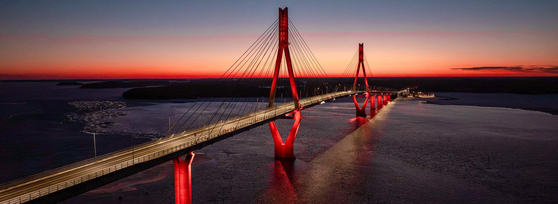 bnr-FR-Raippaluoto Bridge in Mustasaari - Finland