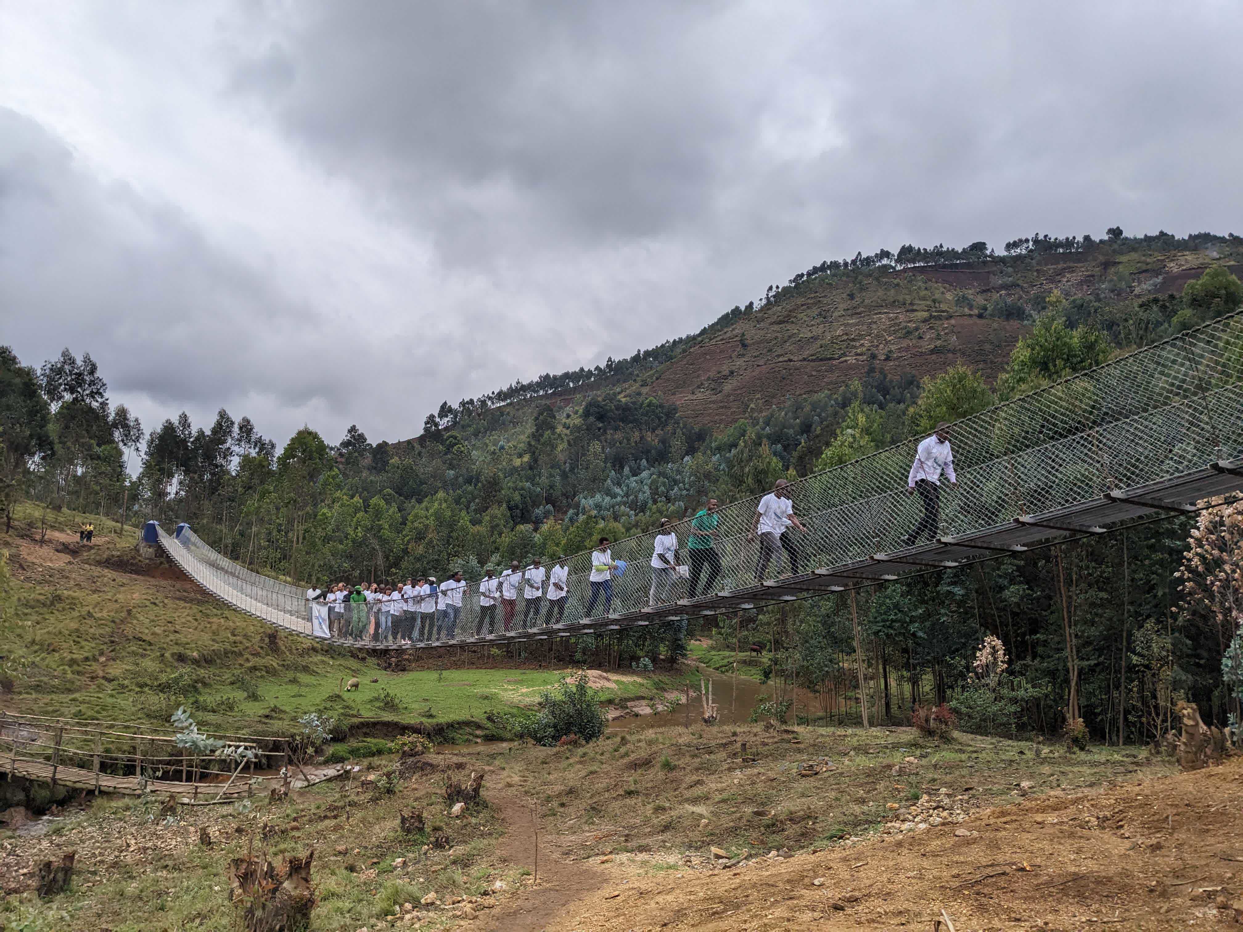 Bridge in use