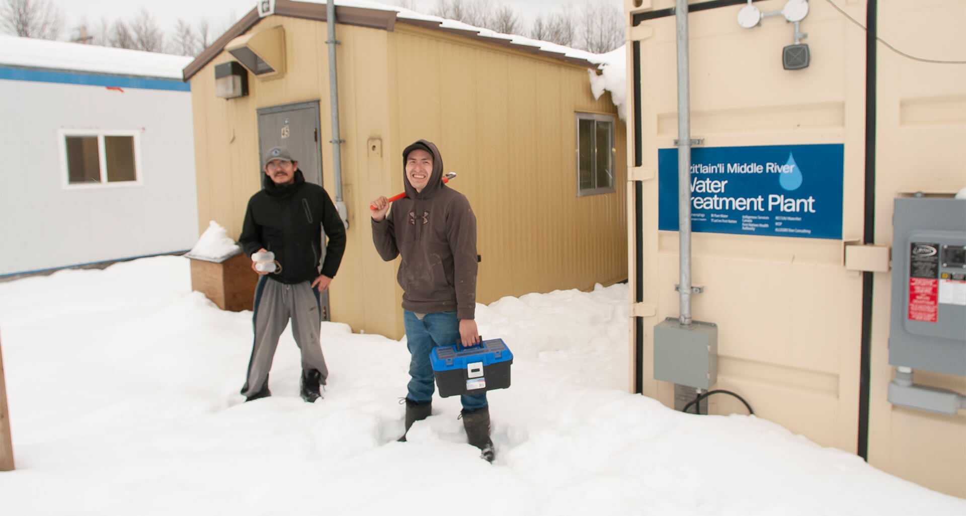 img-Operators working on the new BIEX water treatment plant