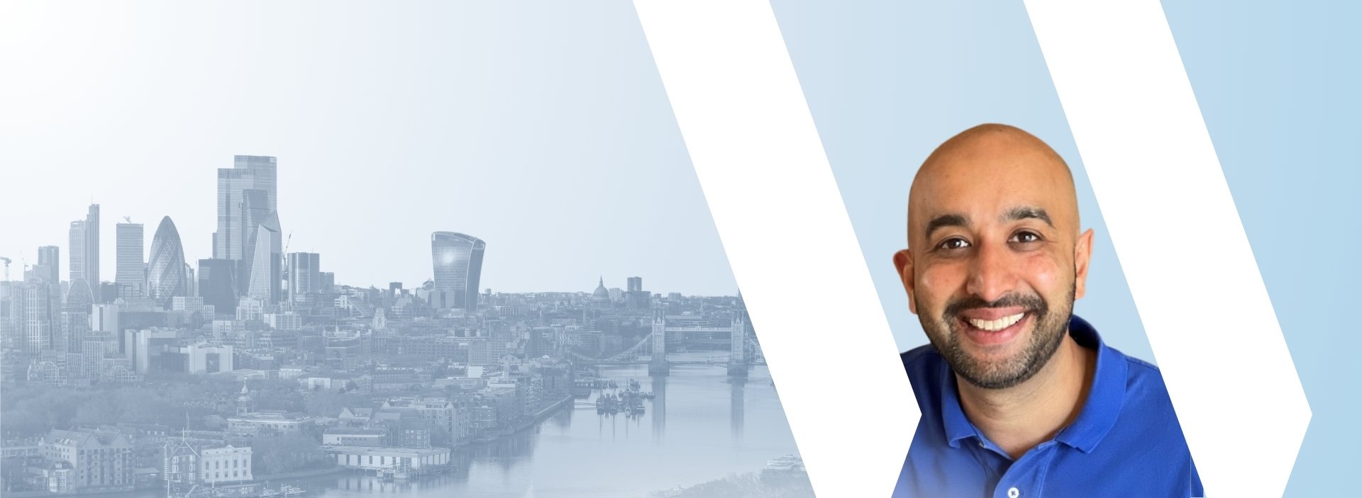 London Blue Banner with Rahul Patalia