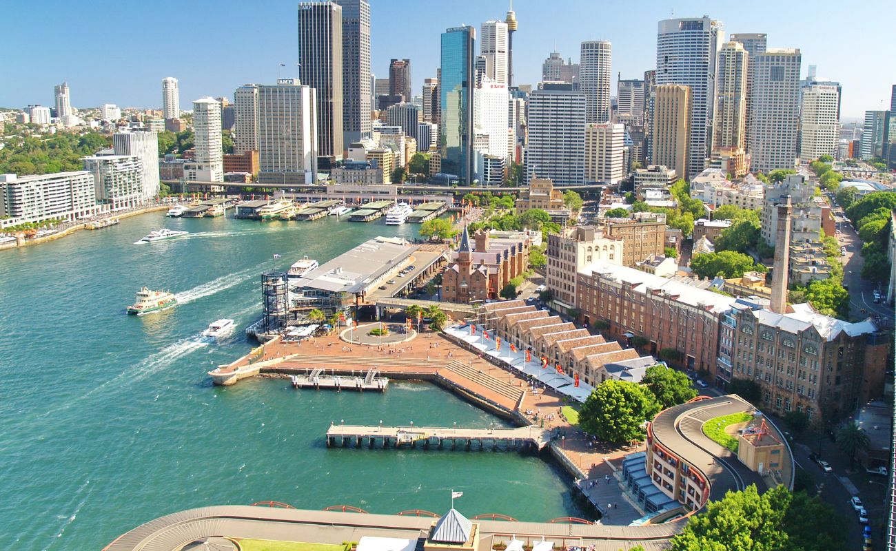 Circular Quay in Sydney