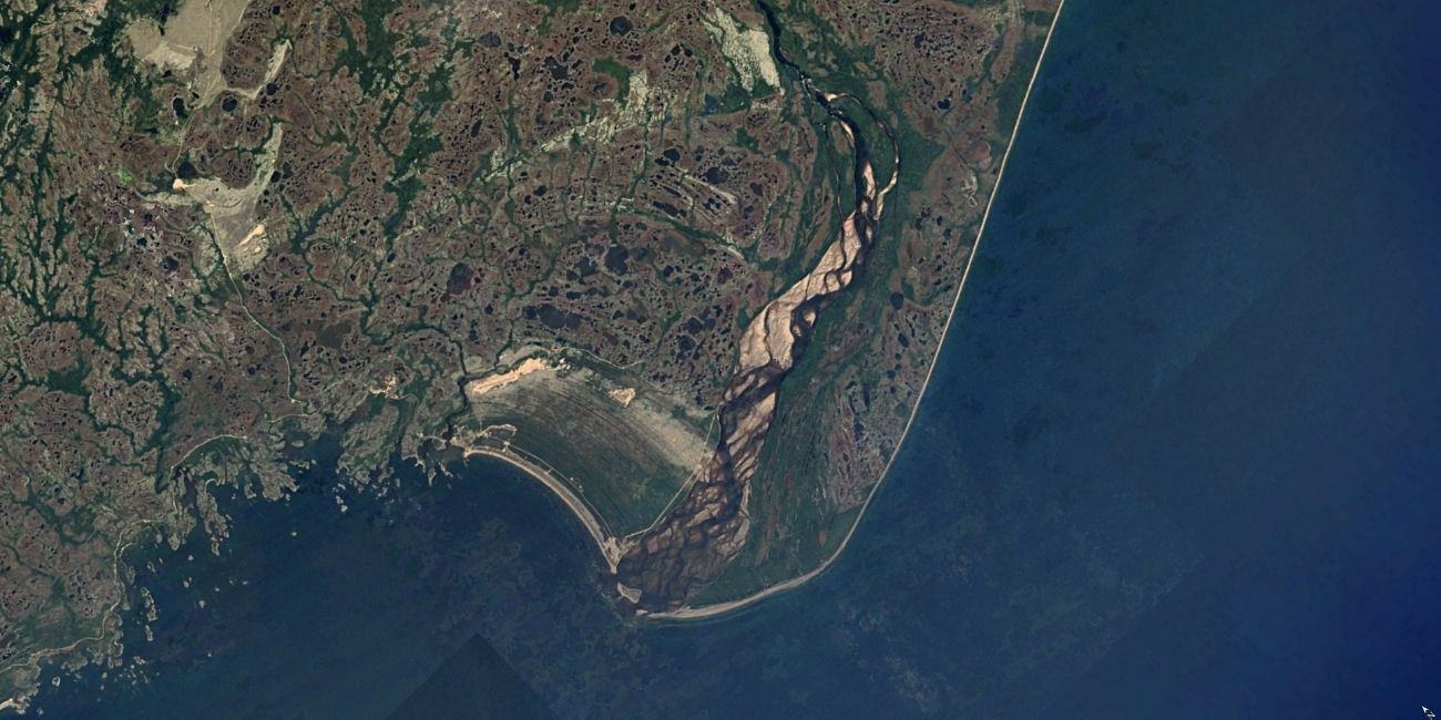 img-Google Earth - Nutashquan River delta