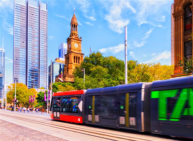 Figure 3- Sydney light rail