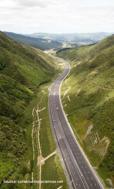 Image of Transmission Gully expressway - credit: Construction Sciences