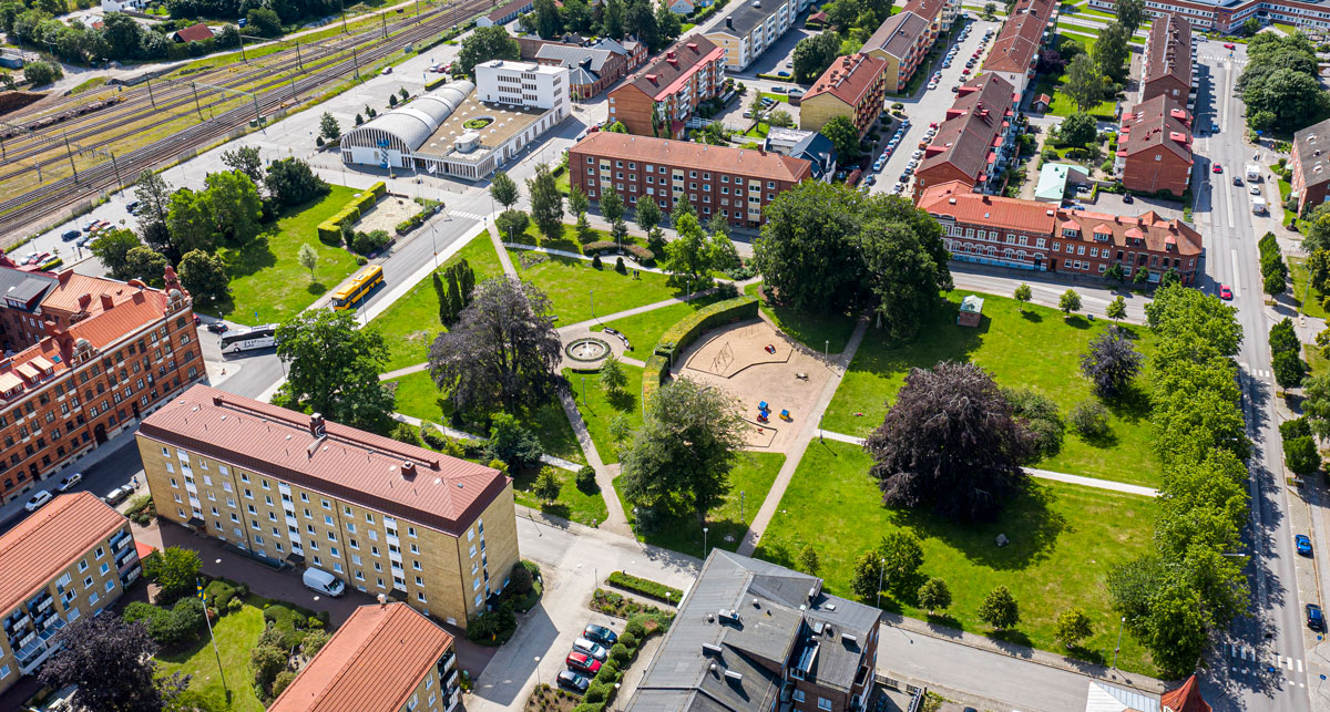 Stadsparken i Eslöv