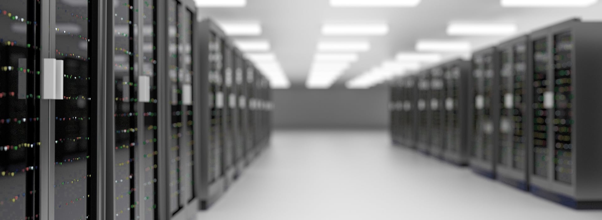 Datacenter med säker elförsörjning.