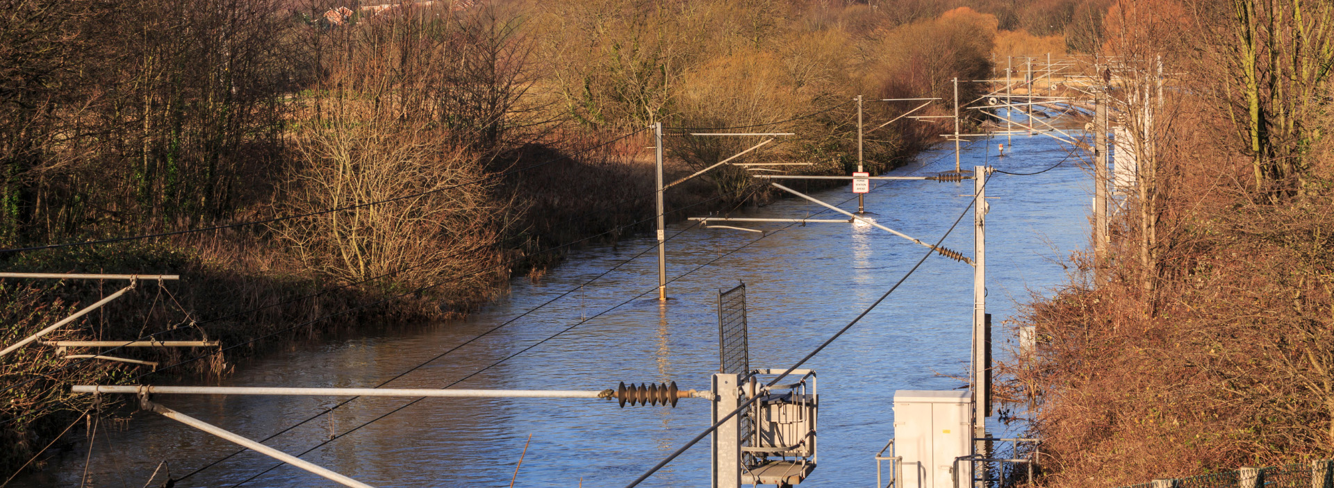 Flooded Train Track