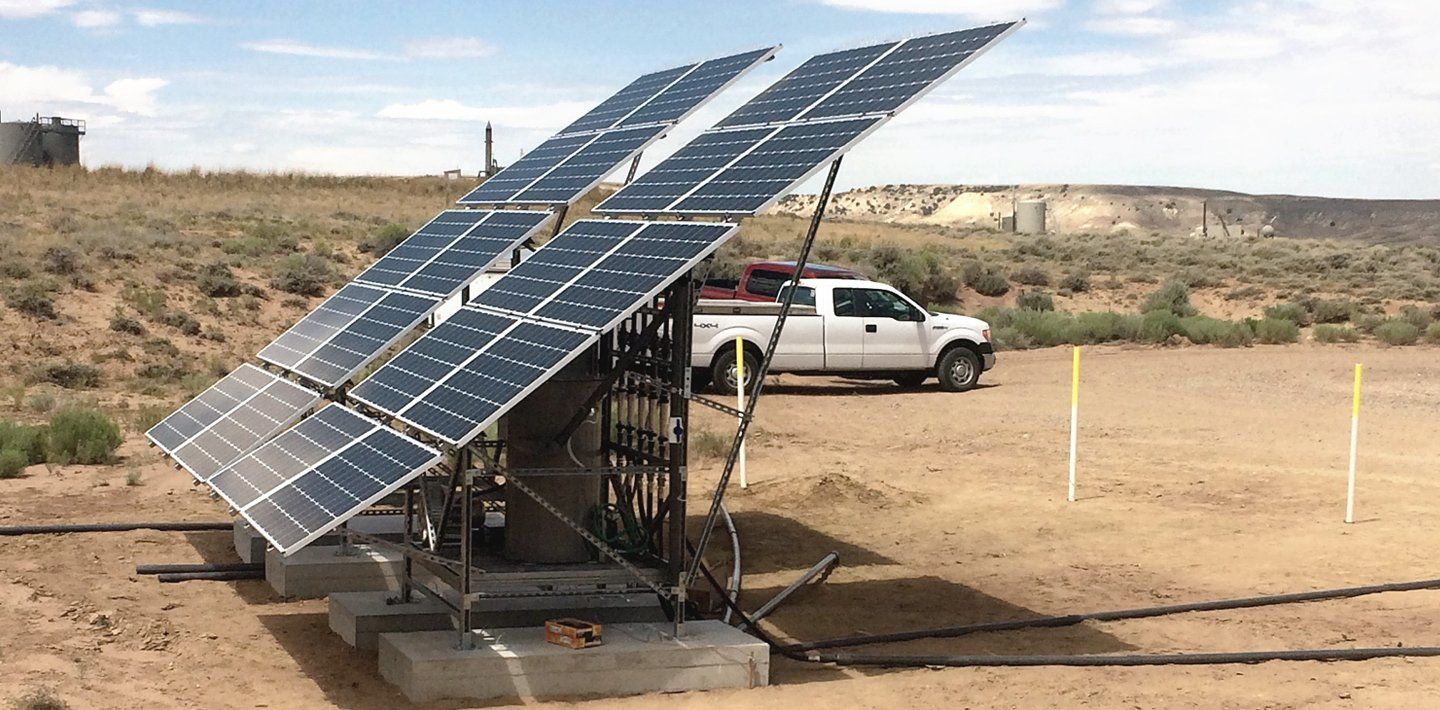 Sustainable Remediation through Solar Soil Vapor Extraction