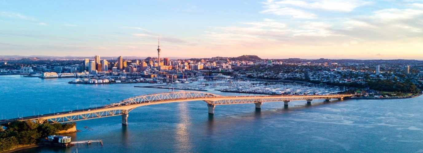 Auckland Harbour and Cityscape 
