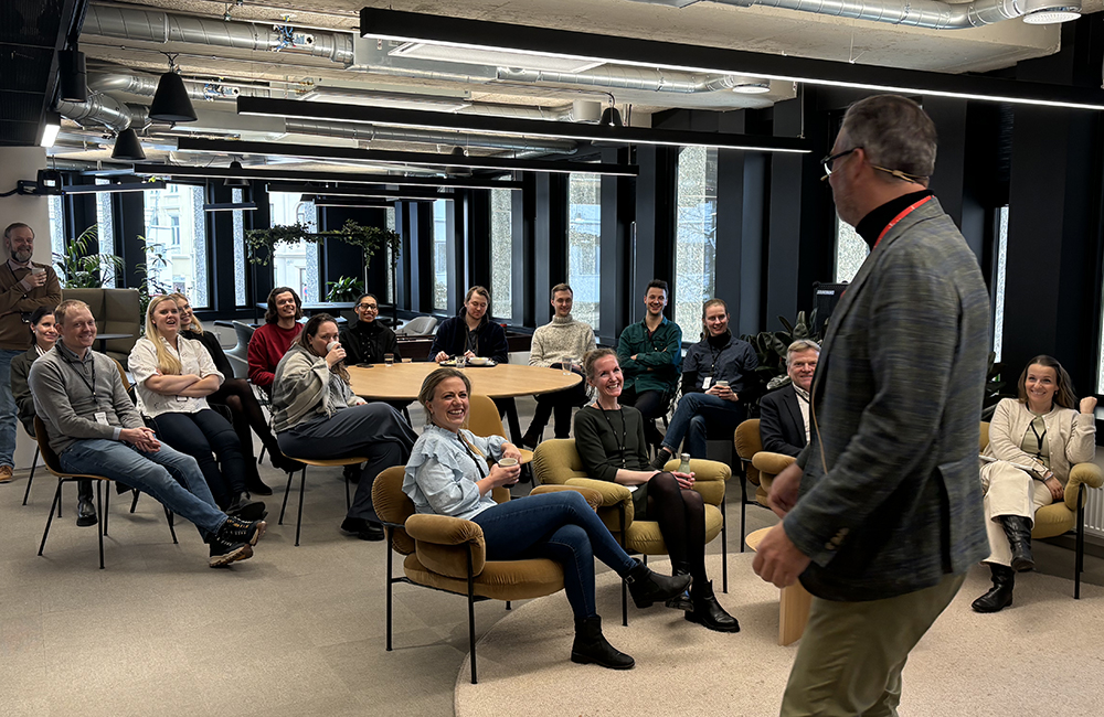Global direktør i Earth and Environment besøker WSP i Oslo