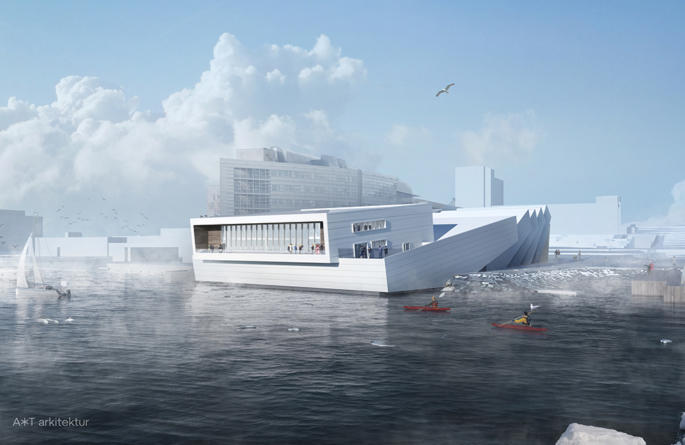 Arkitektbilde av AiT arkitektur Tromsø