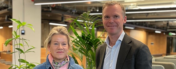 Bilde av Tone Gullbekk Krogsæter og Håkon Dragsund i WSP