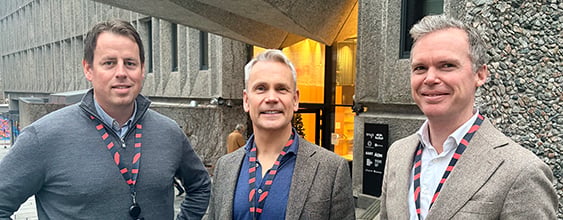 Knut Krogstad, Kjell Ove Kalhagen og Håkon Dragsund i WSP 