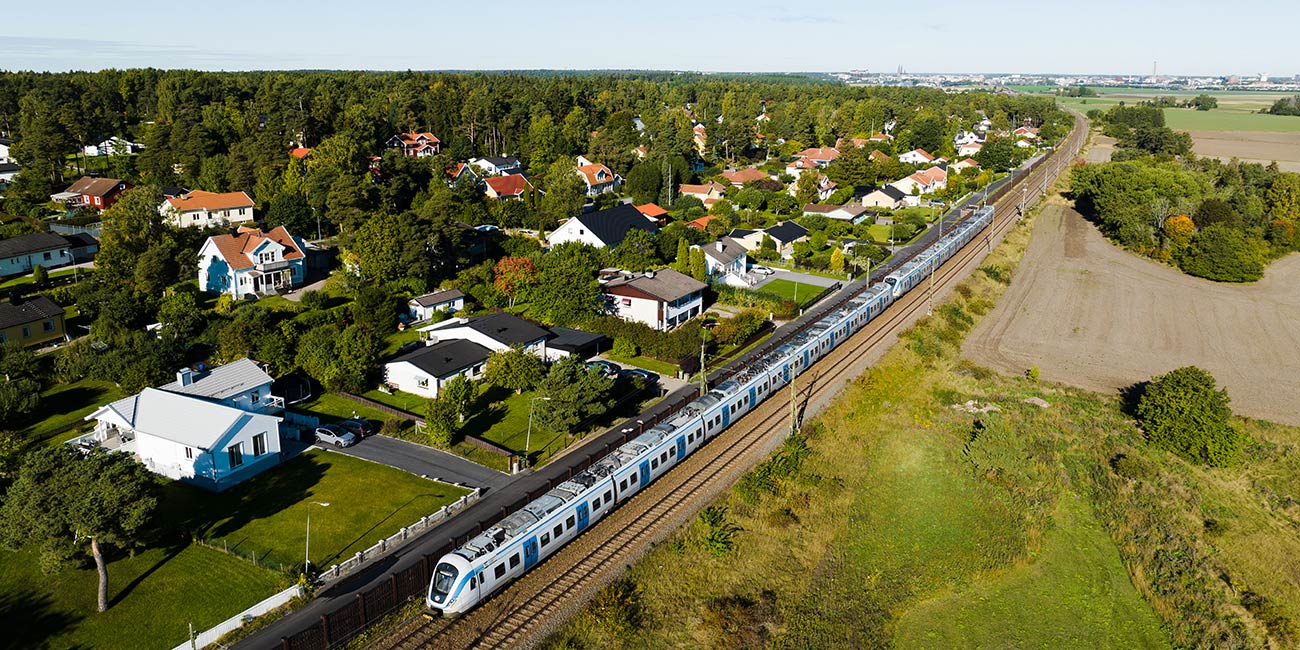 Fyra spår Uppsala.