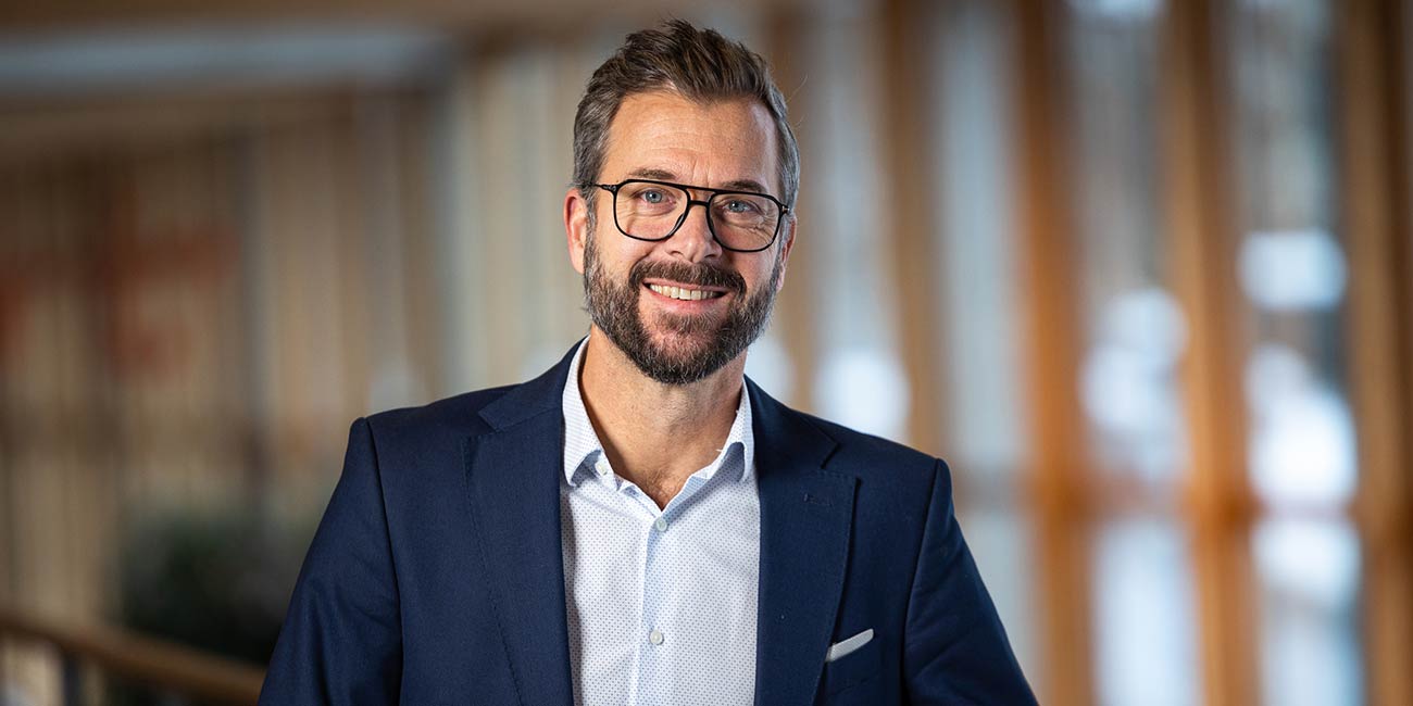 Peter Svedin ny chef för sektion Samhällsutformning, WSP.