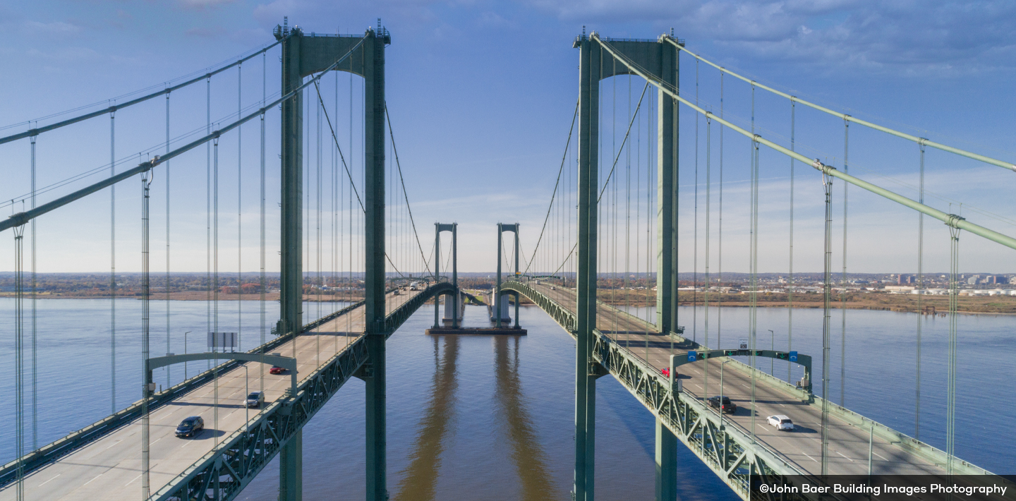 Delaware Memorial Bridge, Ultra High-Performance Concrete Overlay, Bridge/Highway category, ENR Mid-Atlantic