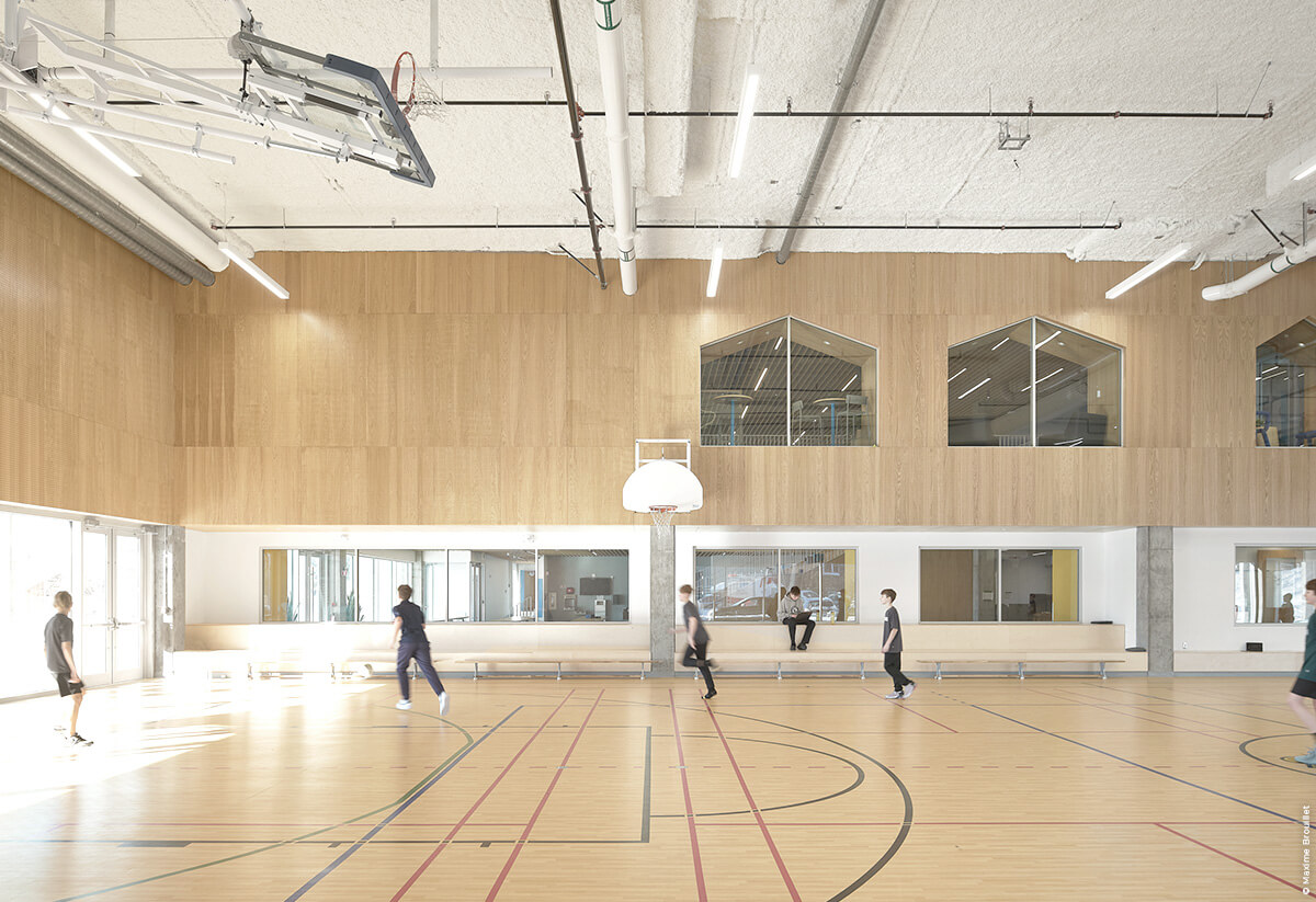 img-College Sainte-Anne Preschool and Elementary School Gym