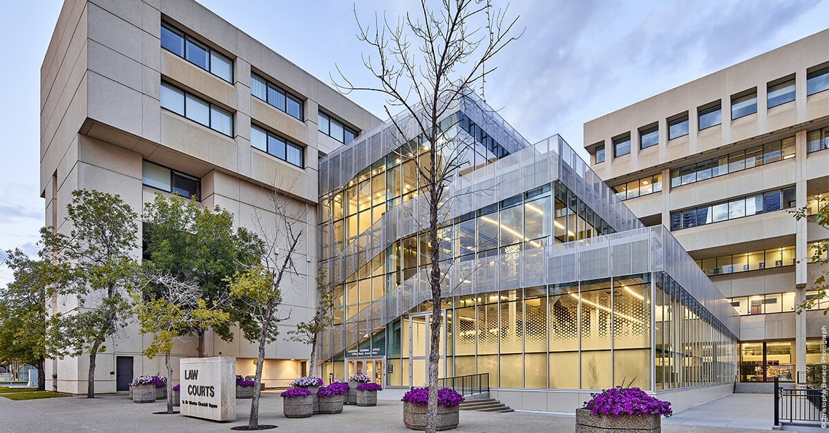 Edmonton Law Courts building | Building envelope consultants | WSP