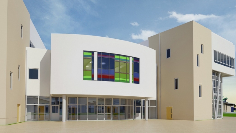 Broadmoor Hospital Redevelopment- Exterior View