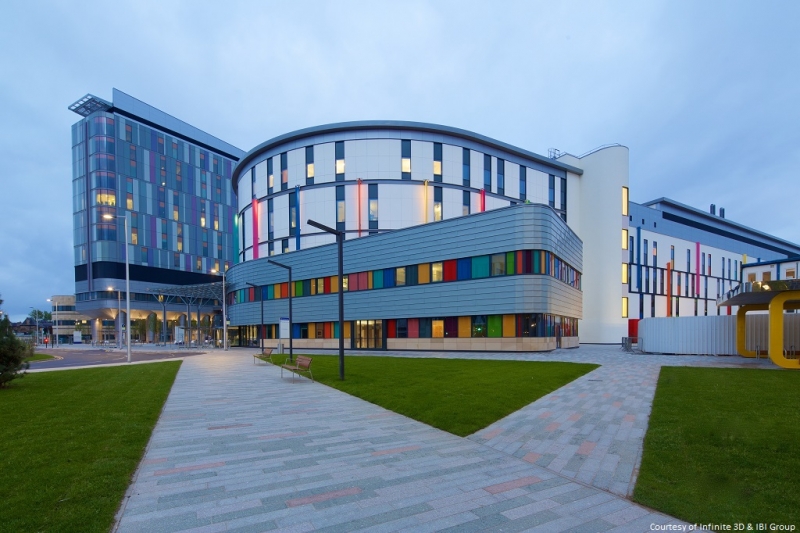 Engineering Royal Hospital for Children - Building Exterior