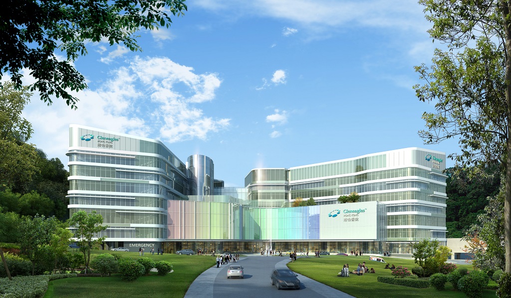 Ingénierie Hôpital Gleneagles- Bâtiment extérieur