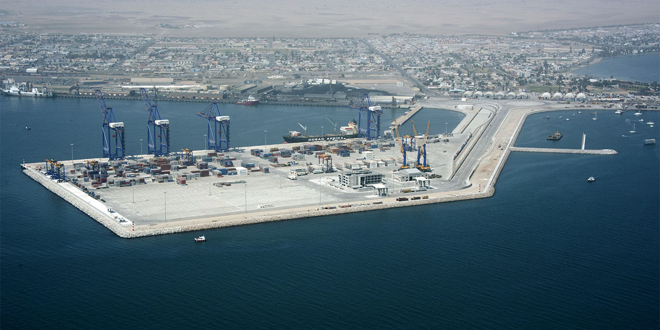 New Container Terminal at Walvis Bay, Namibia