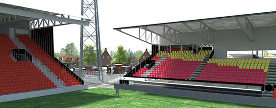 go ahead eagles stadion