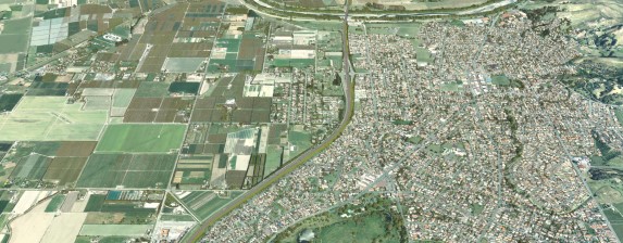 Hawkes Bay Expressway Project wide aerial