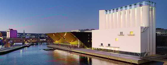 Kunstsilo i Kristiansand, hvor WSP har hatt prosjektledelsen