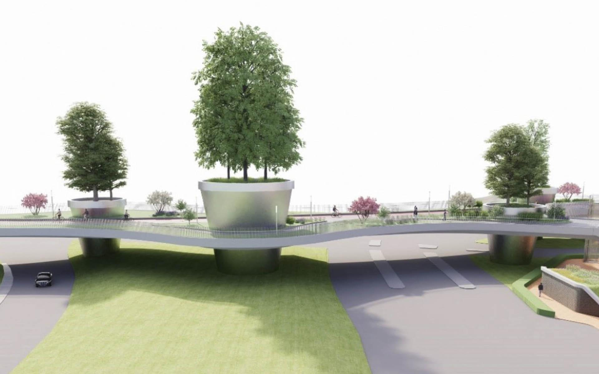 Diseo final del Tree Bridge en Amstelveen012
