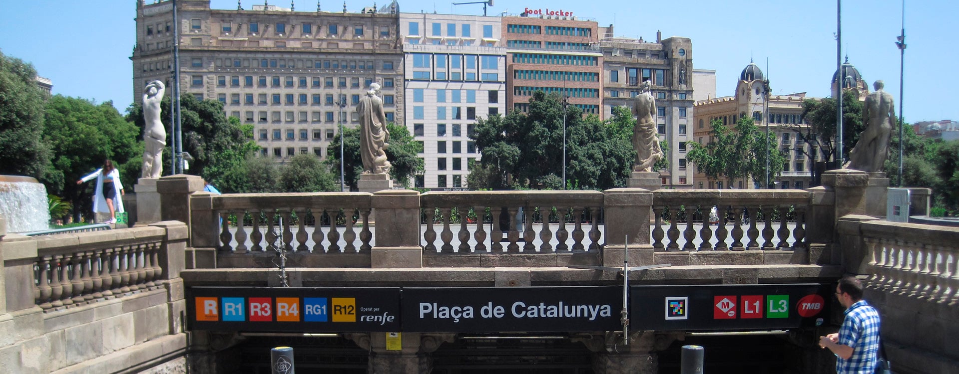 Plaza Catalua0