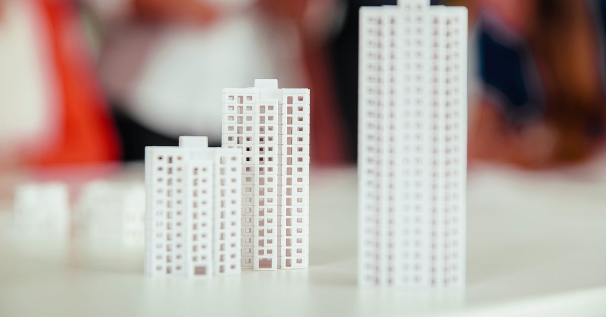 some-ecodatacenter models-high-rise-buildings-on-table