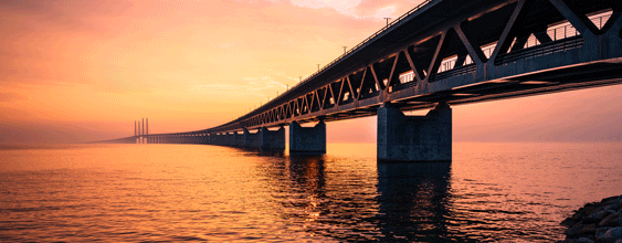 Svenska landfästet, Öresundsbron