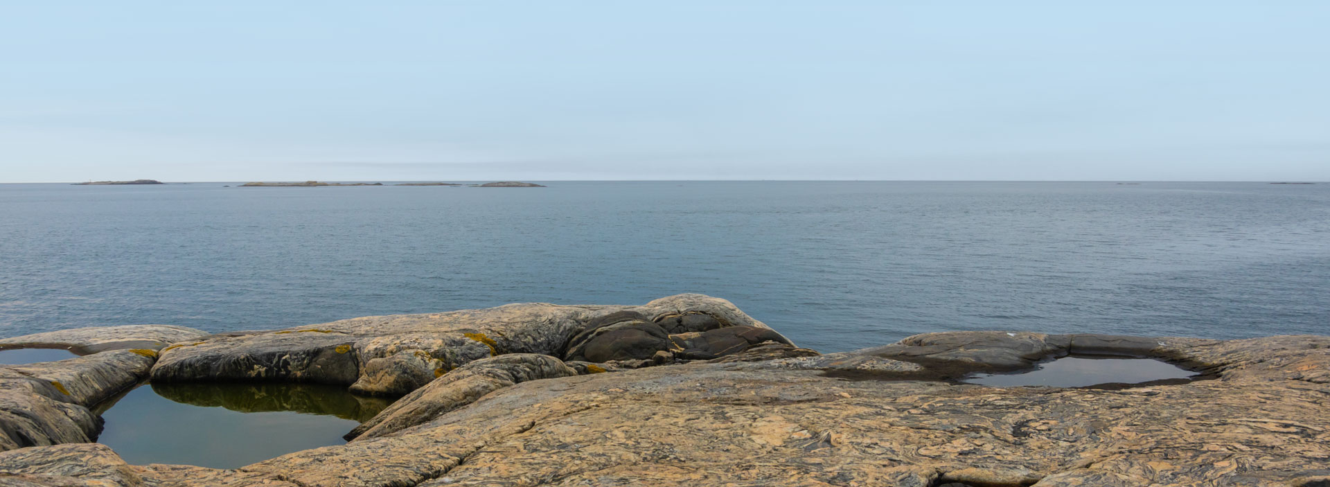 Klippor på Gotland.