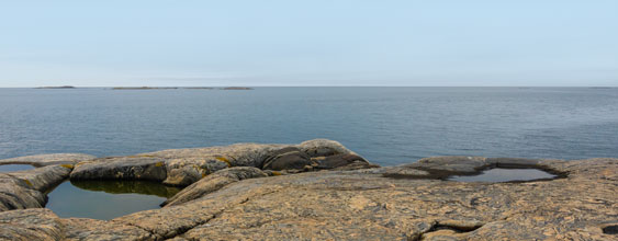 Klippor på Gotland.