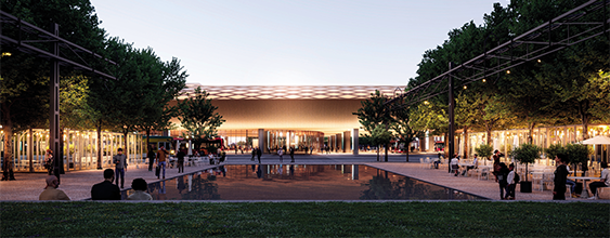 thn-Visionsbild av Wingrdhs_Centralstationen sett frn Sdra parken