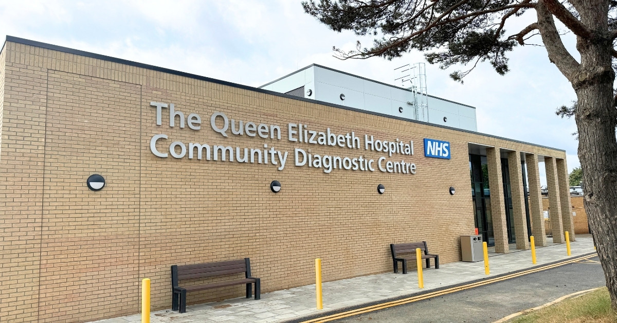 3 External view of Community Diagnostic Centre at Queen Elizabeth Hospital Kings Lynn