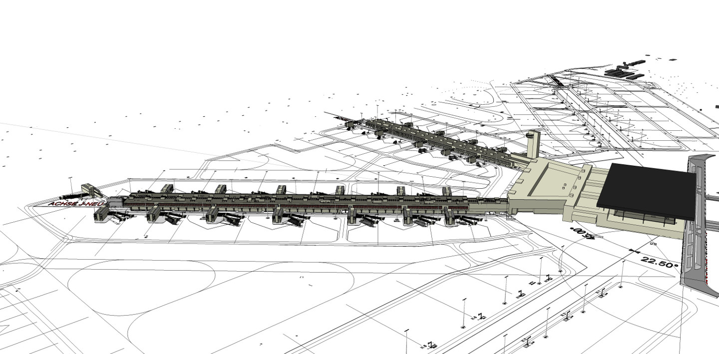 Fraport Terminal 3_Visualisierung