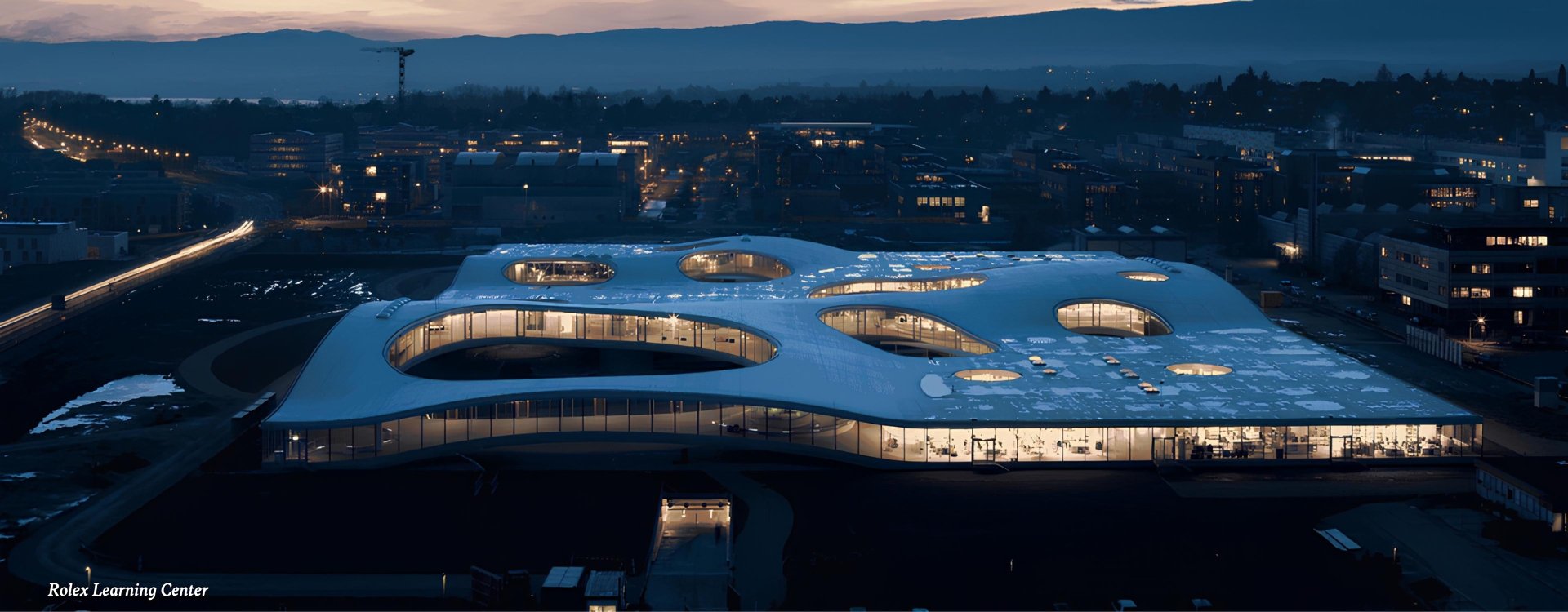 rolex learning center nacht