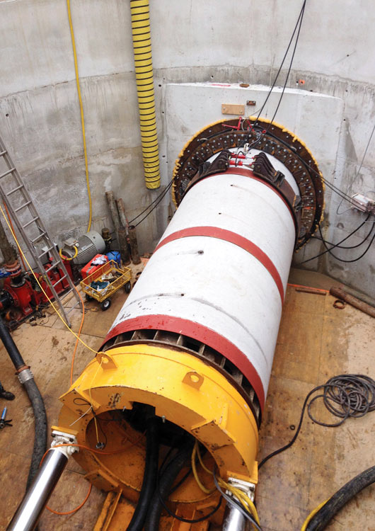 Second Concession Tunnel Machine